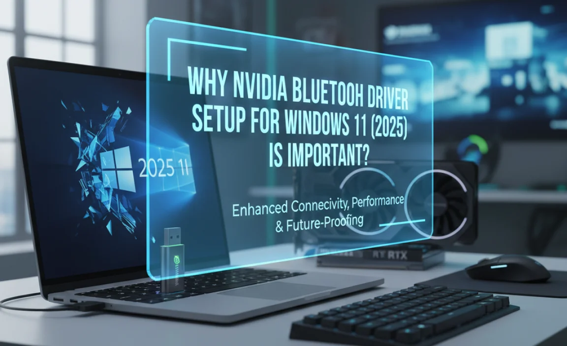 Why Nvidia Bluetooth Driver Setup for Windows 11 2025 is Important?