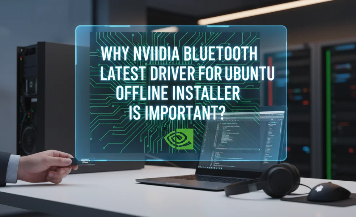 Why nvidia bluetooth latest driver for ubuntu offline installer is Important?