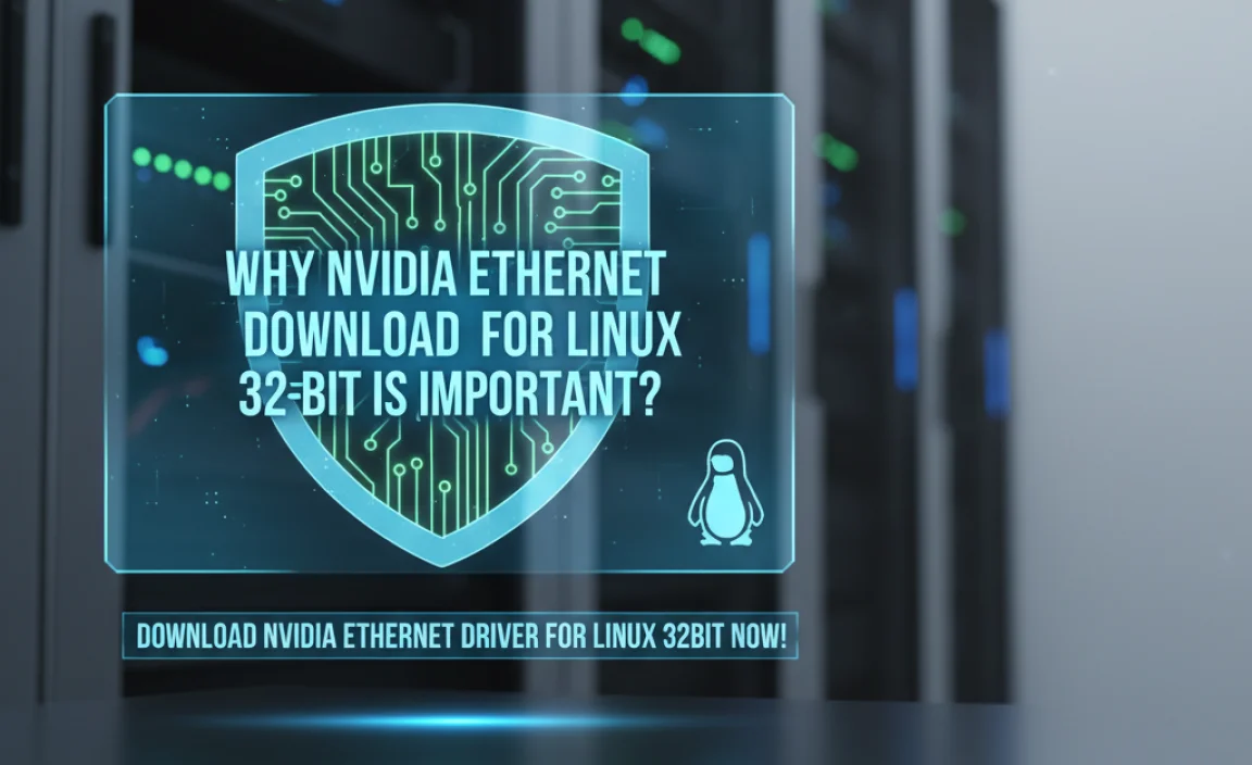 Why nvidia ethernet driver download for linux 32 bit is Important?