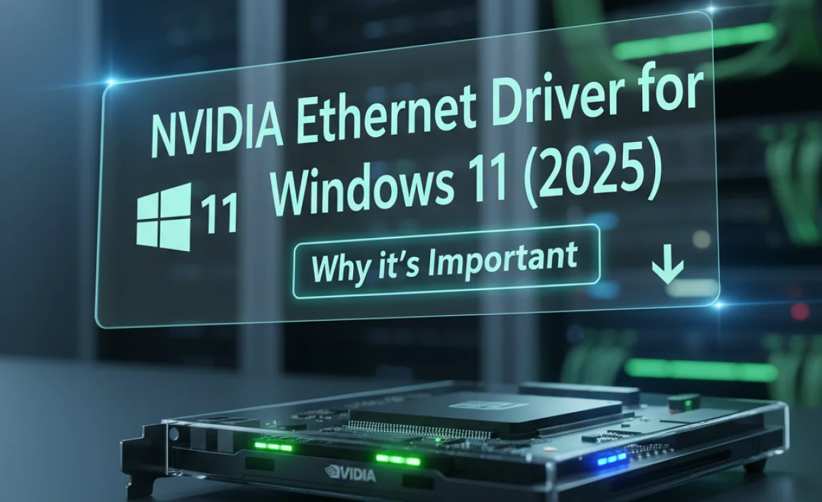 Why nvidia ethernet driver download for windows 11 2025 is Important?