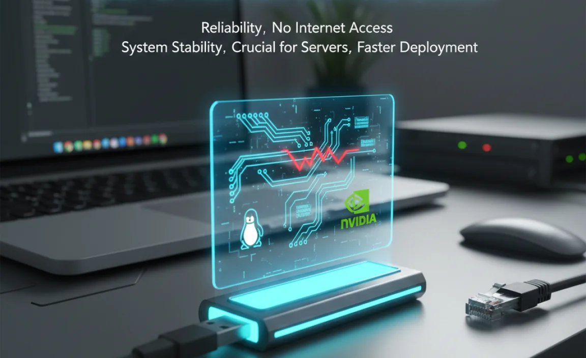 Why nvidia ethernet driver fix for linux offline installer is Important?
