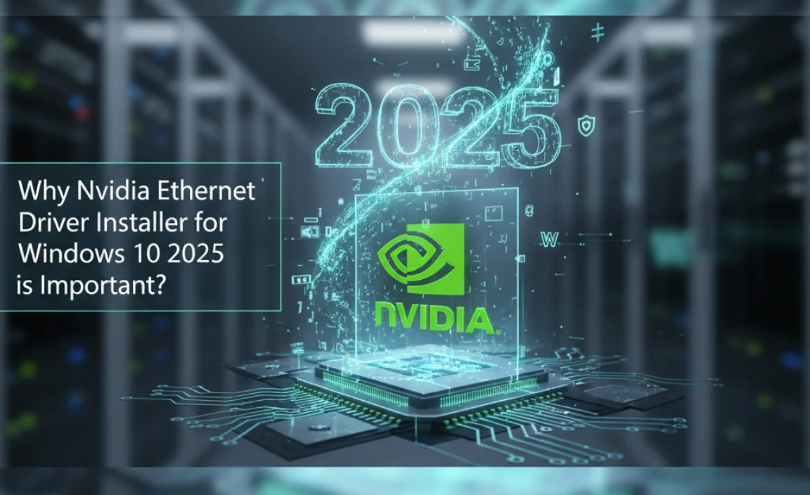 Why Nvidia Ethernet Driver Installer for Windows 10 2025 is Important?
