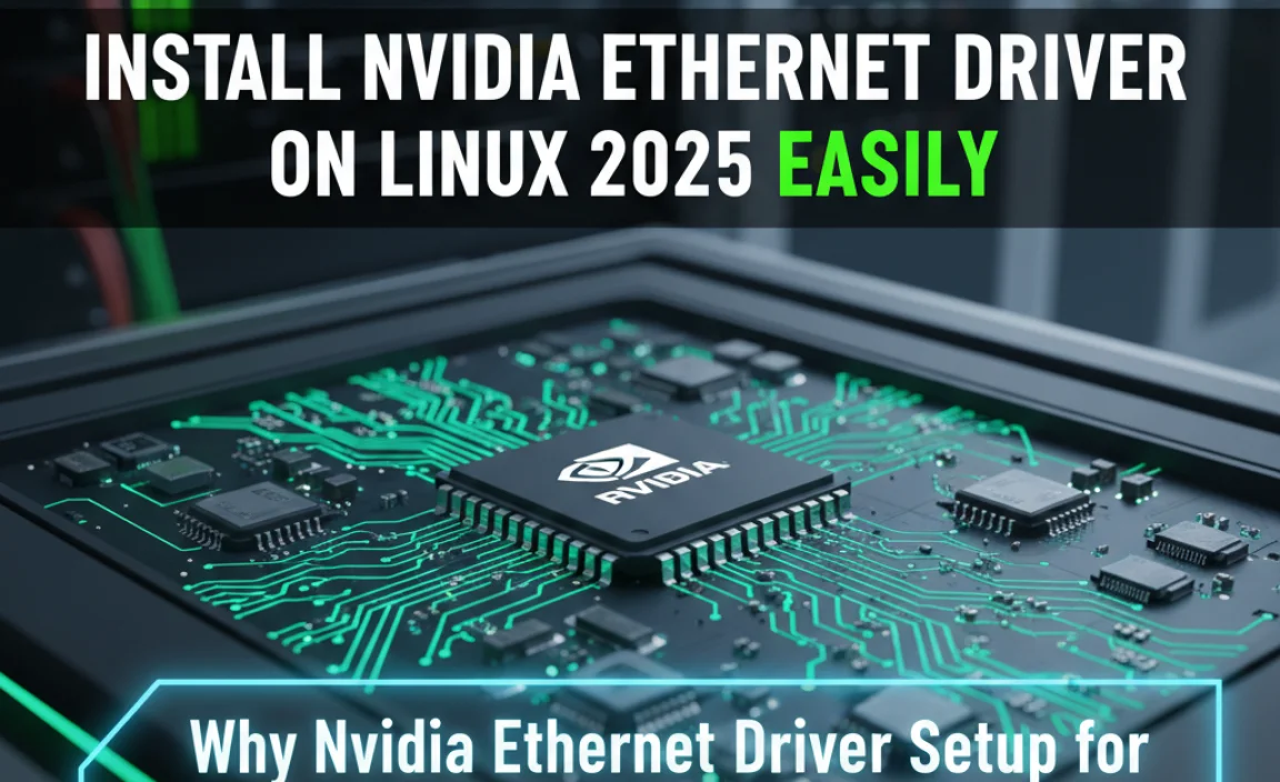 Why Nvidia Ethernet Driver Setup for Linux 2025 is Important?