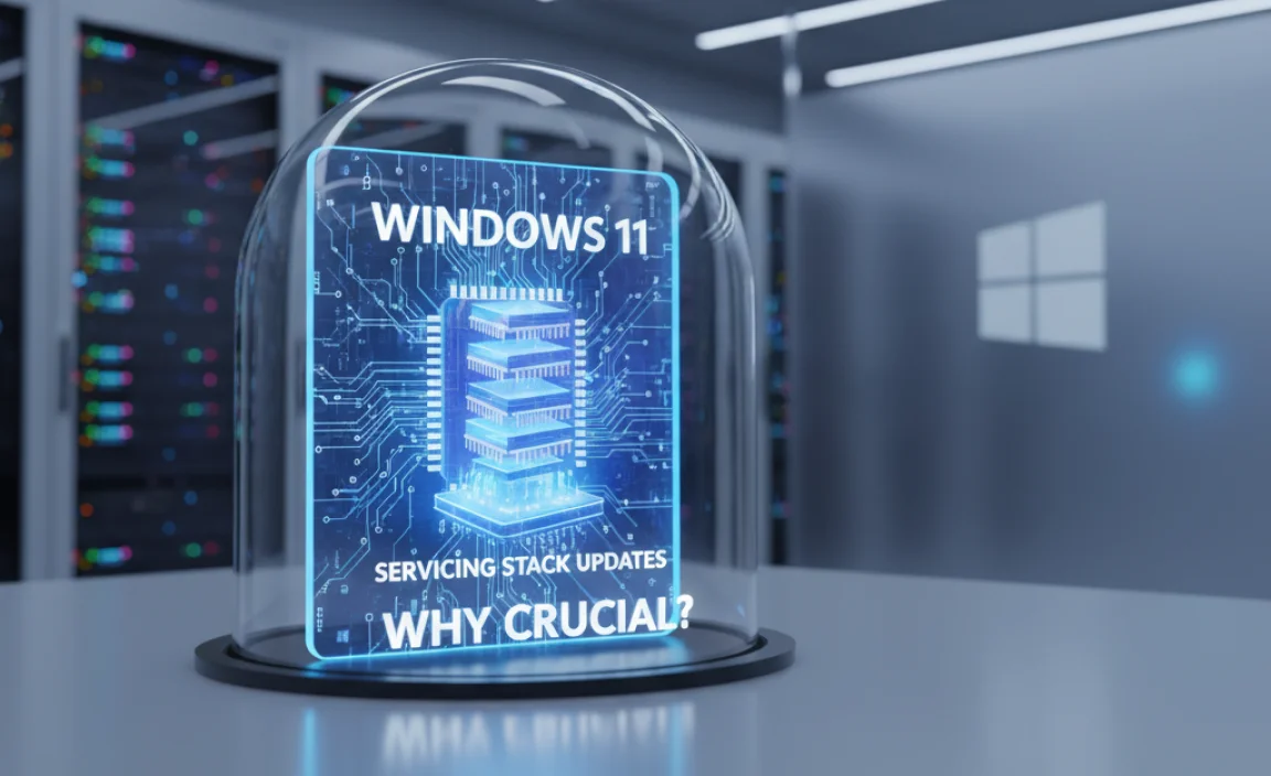 Why Servicing Stack Updates are Crucial for Windows 11