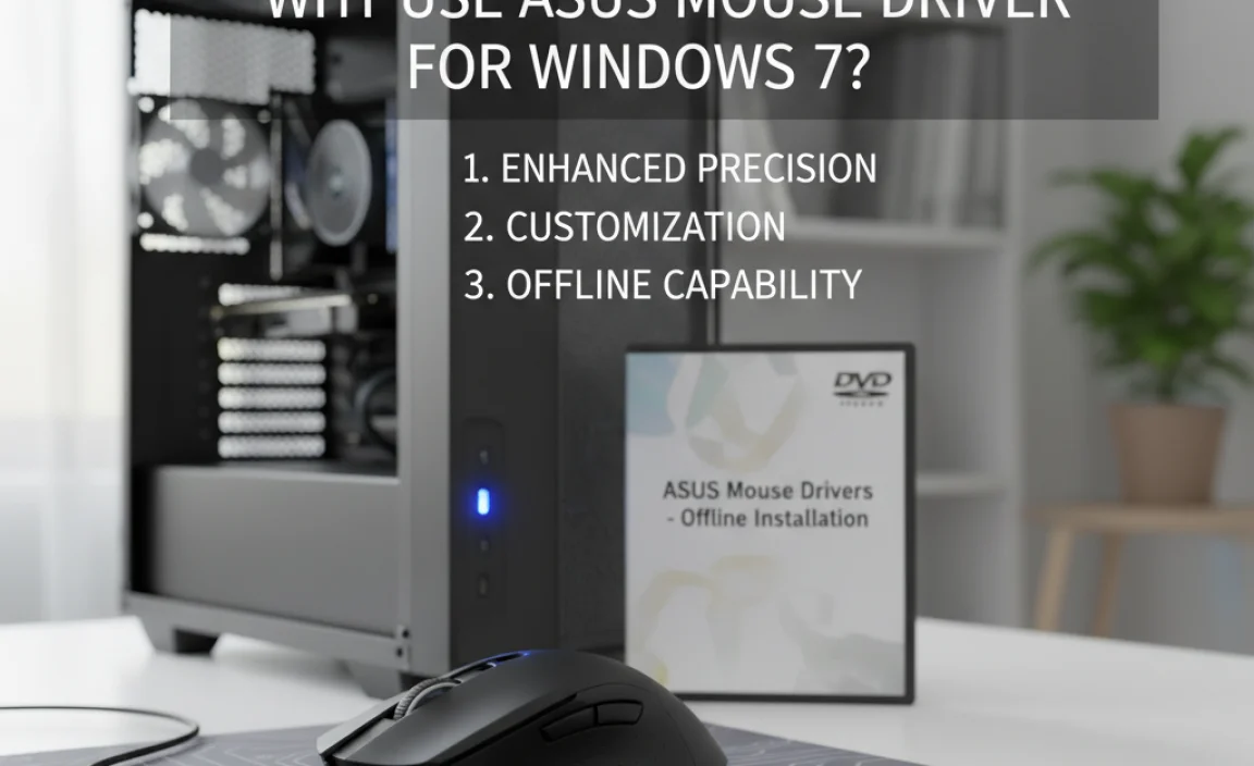 Why Use ASUS Mouse Install Driver for Windows 7?