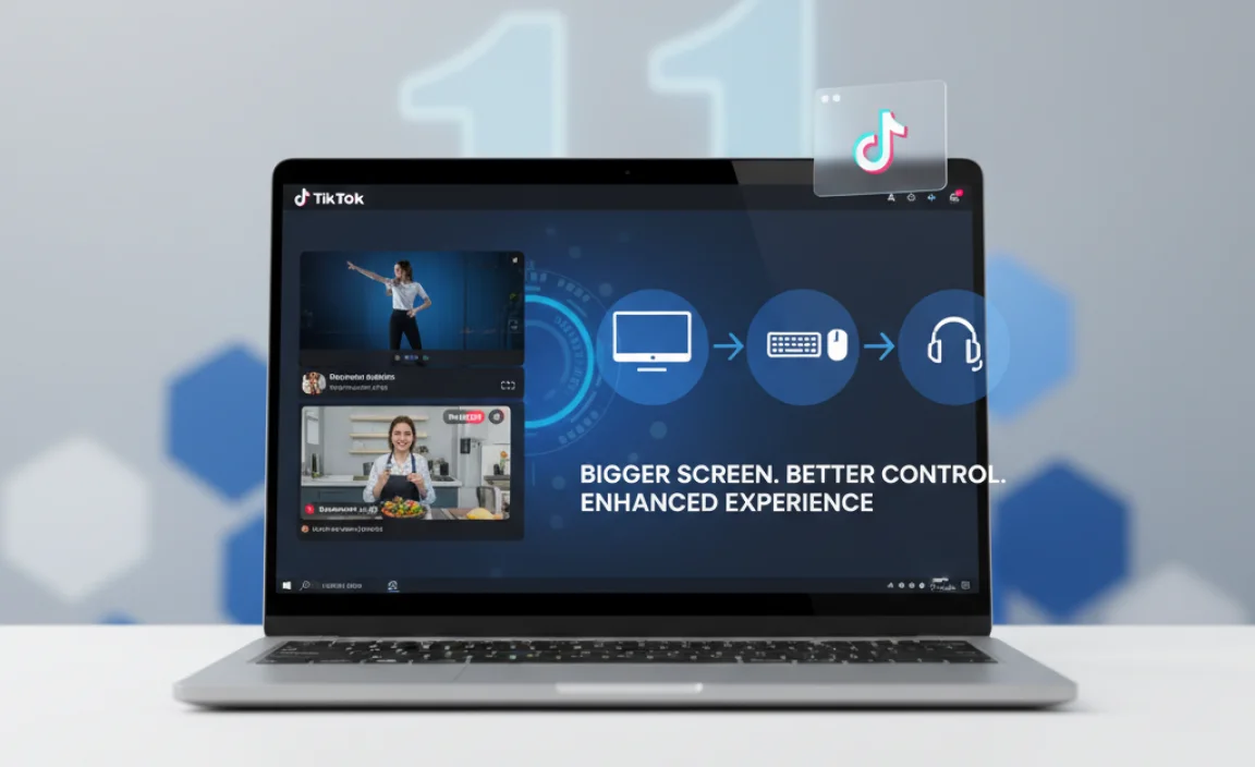 Why Use TikTok on PC Windows 11?