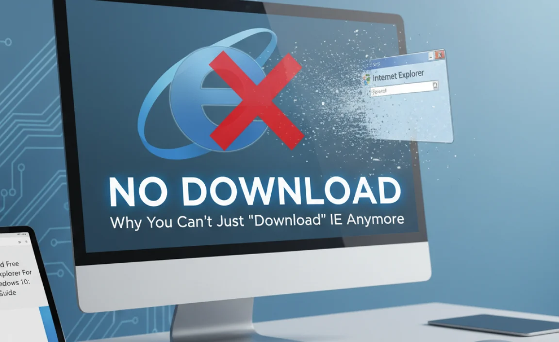 Why You Can’t Just “Download” Internet Explorer Anymore