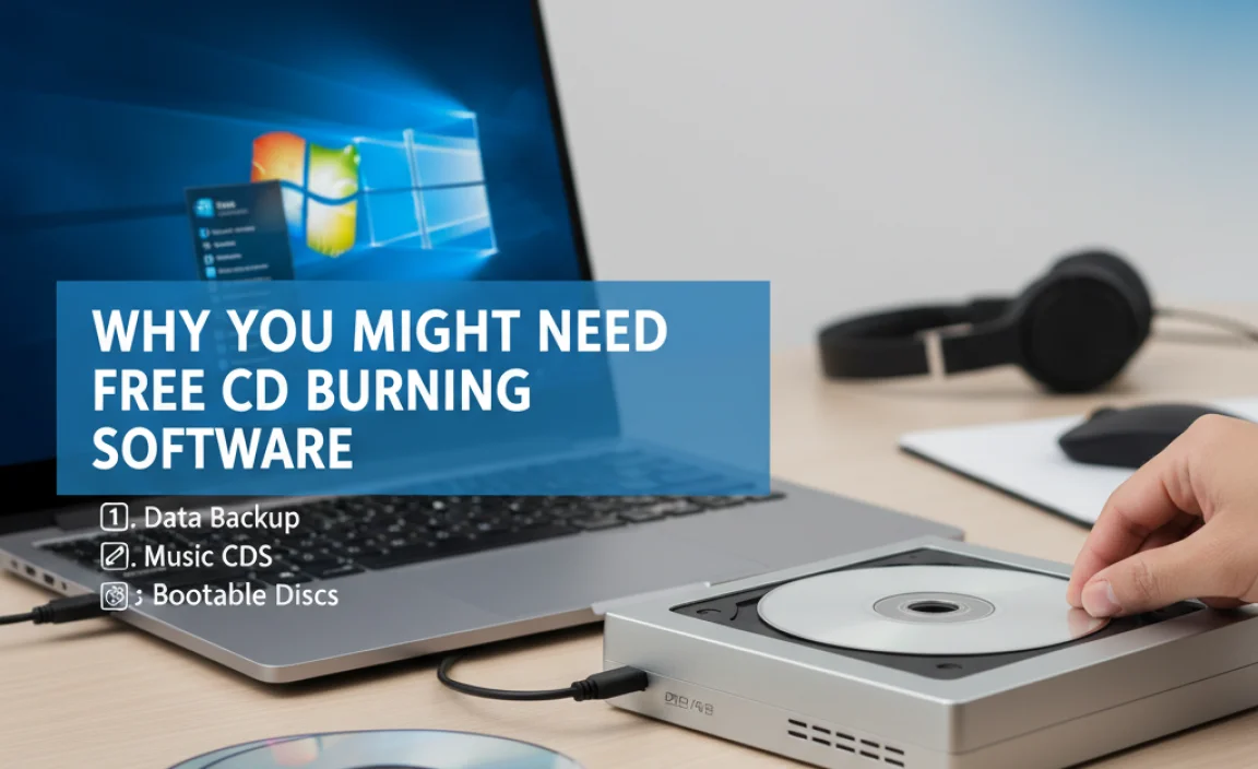 Why You Might Need Free CD Burning Software