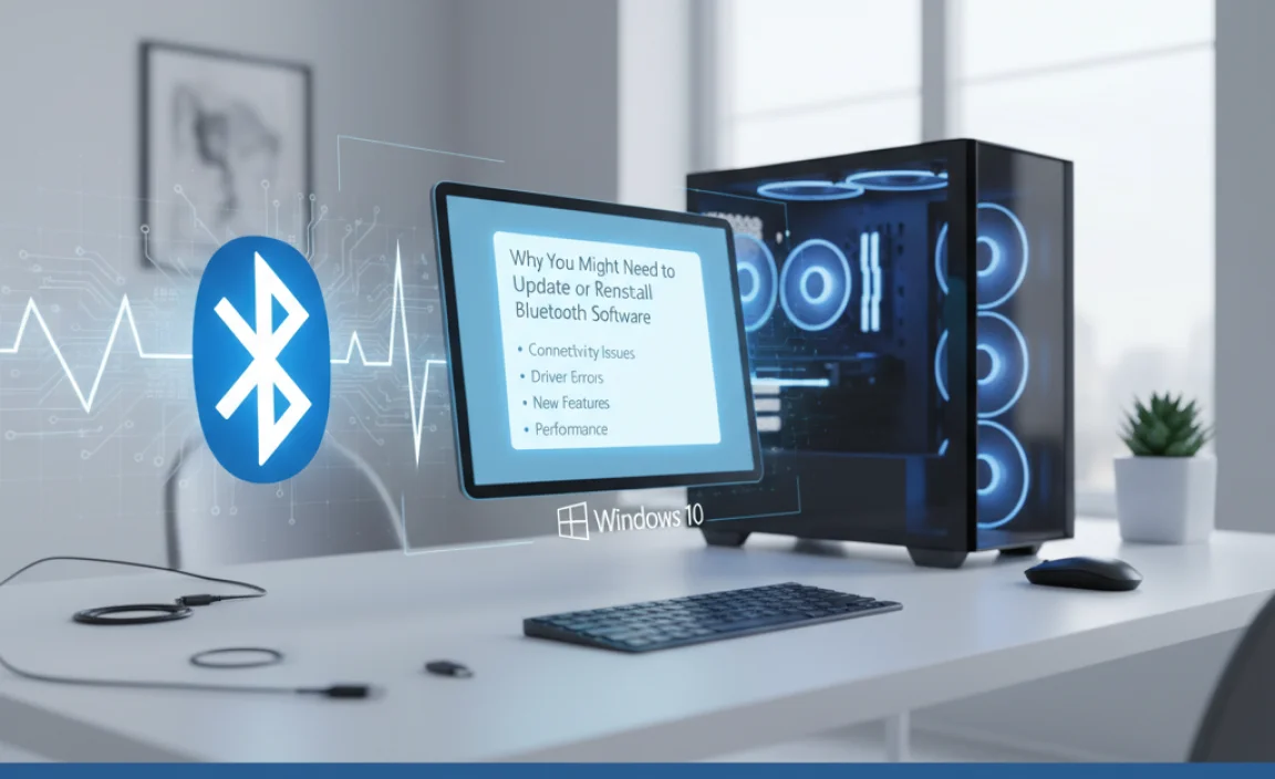 Why You Might Need to Update or Reinstall Bluetooth Software