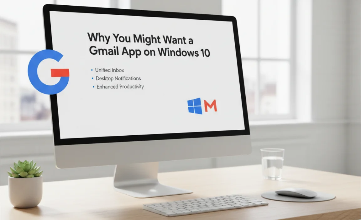 Why You Might Want a Gmail App on Windows 10