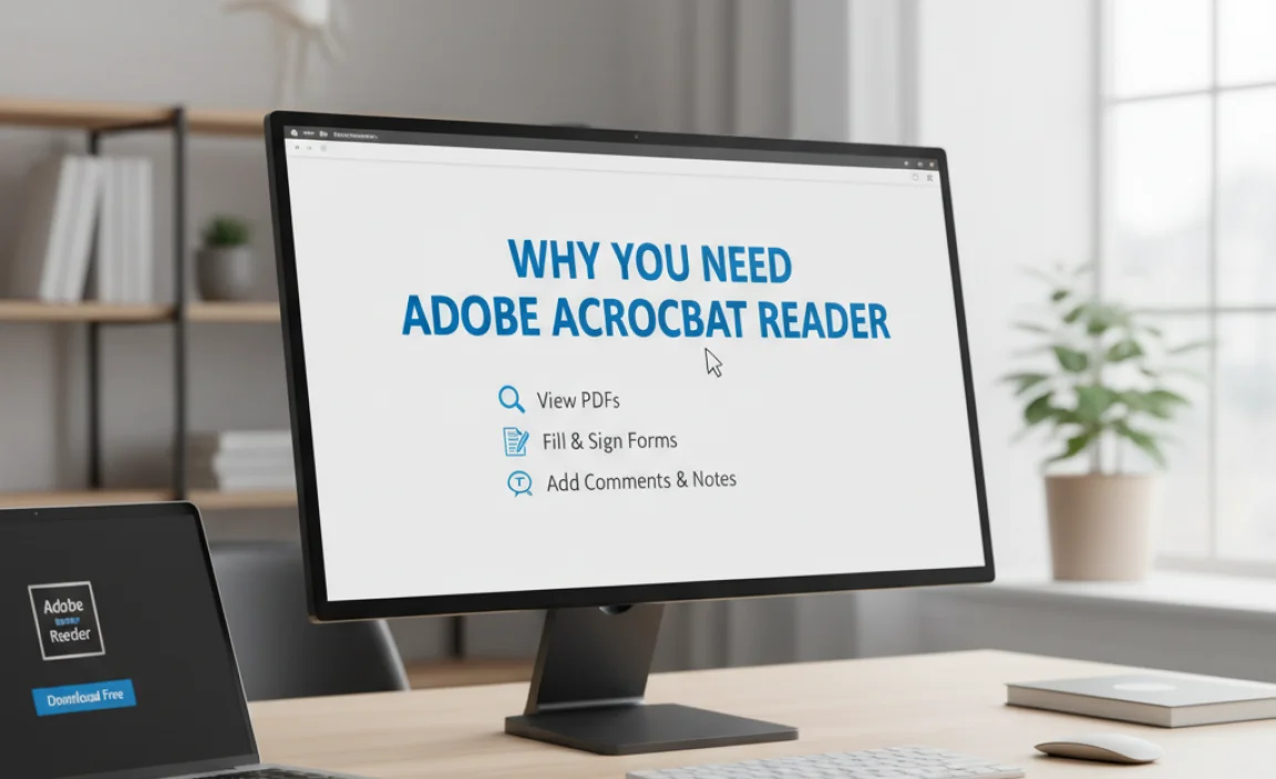 Why You Need Adobe Acrobat Reader