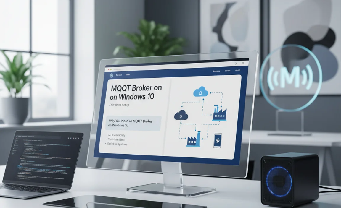 Why You Need an MQTT Broker on Windows 10