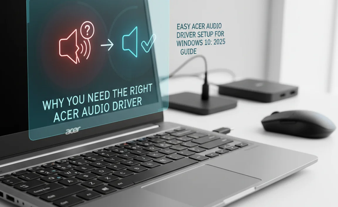 Why You Need the Right Acer Audio Driver