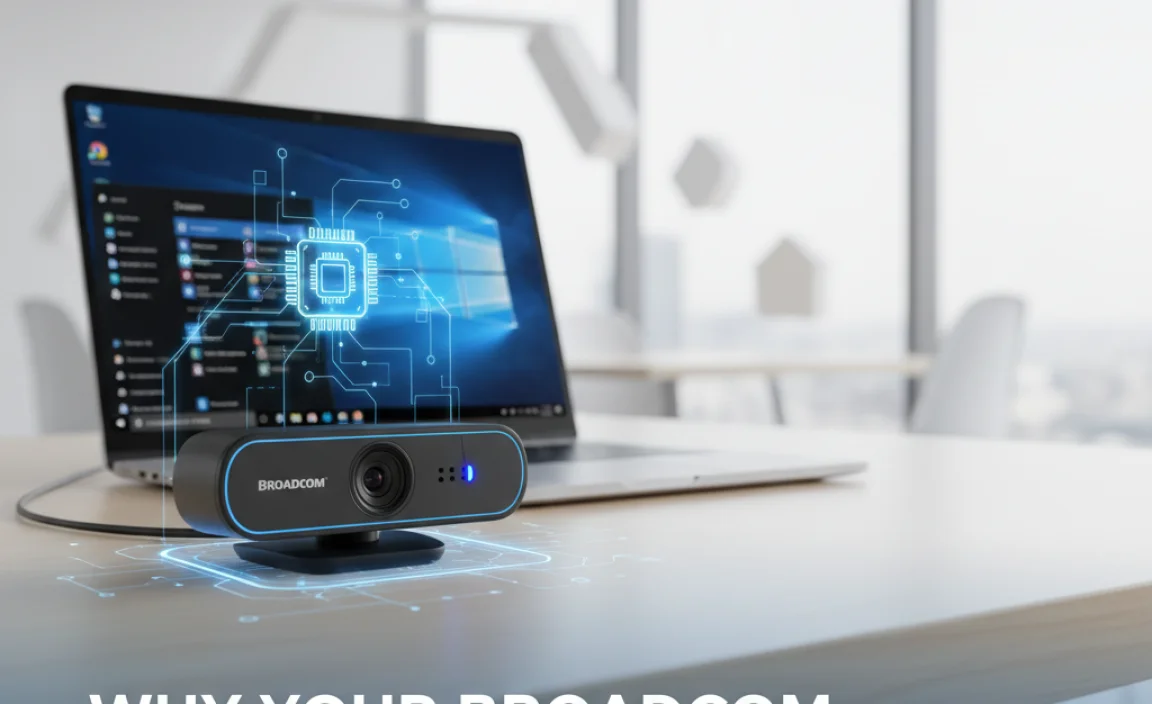 Why Your Broadcom Webcam Needs a Driver