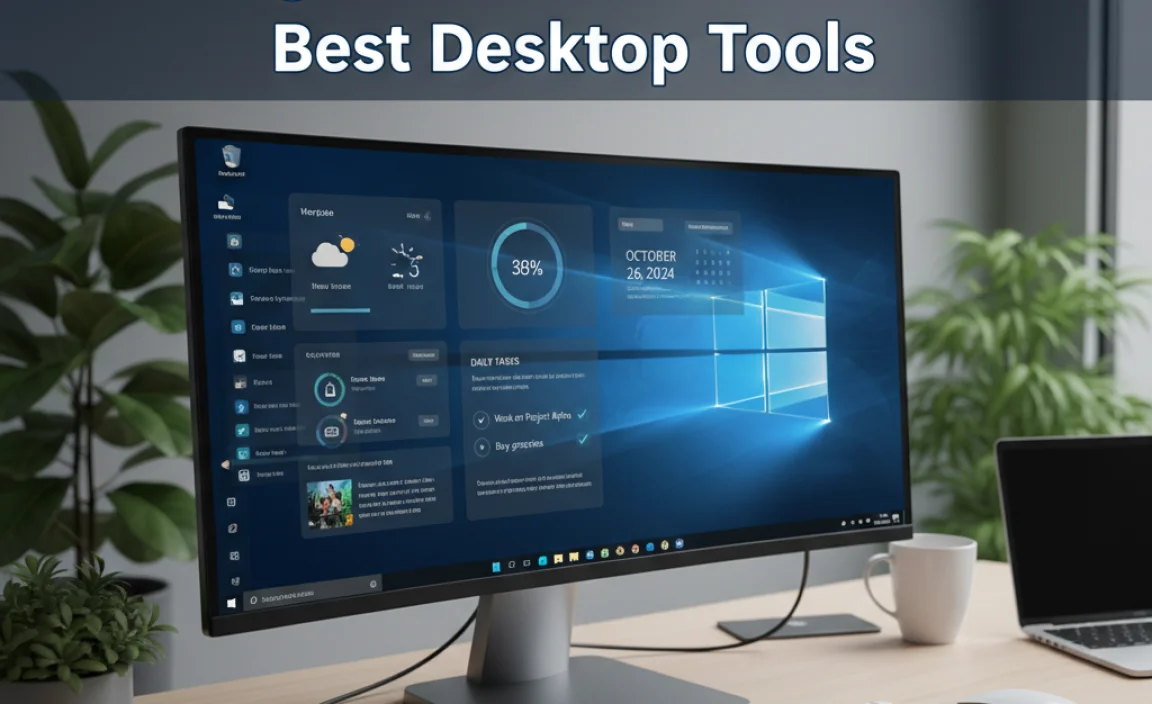 Widgets for Windows 10: Best Desktop Tools