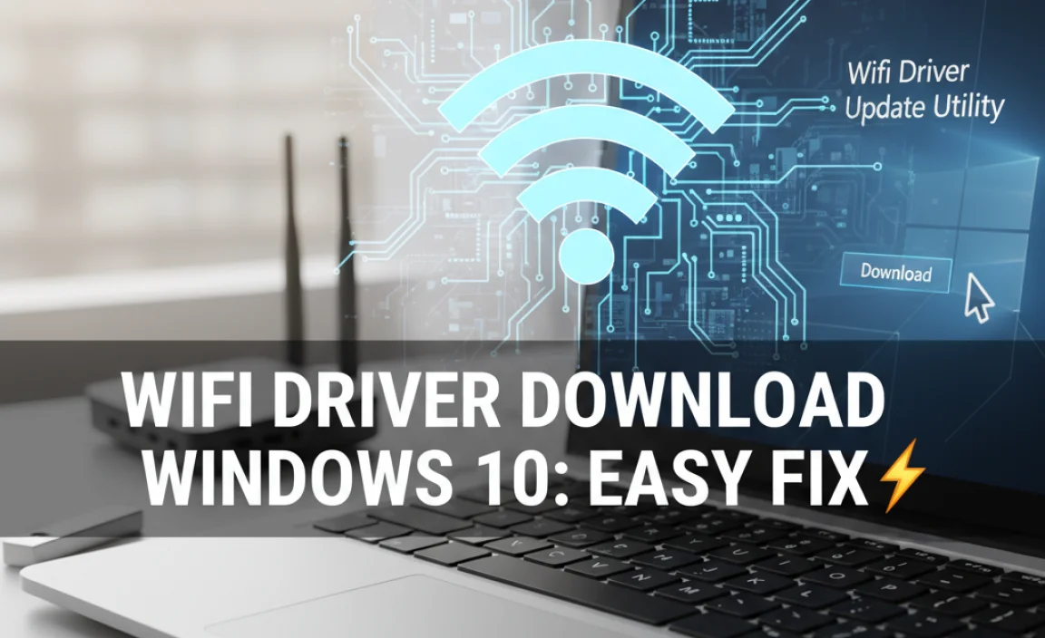 Wifi Driver Download Windows 10: Easy Fix