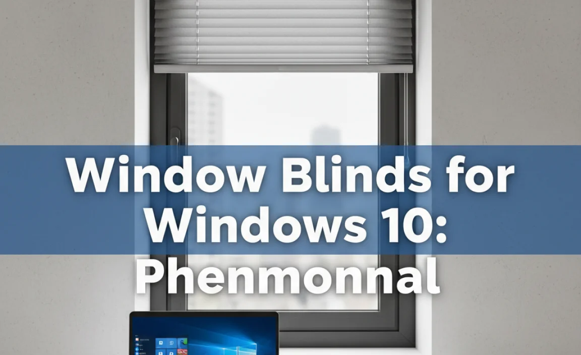 Window Blinds for Windows 10: Stunning