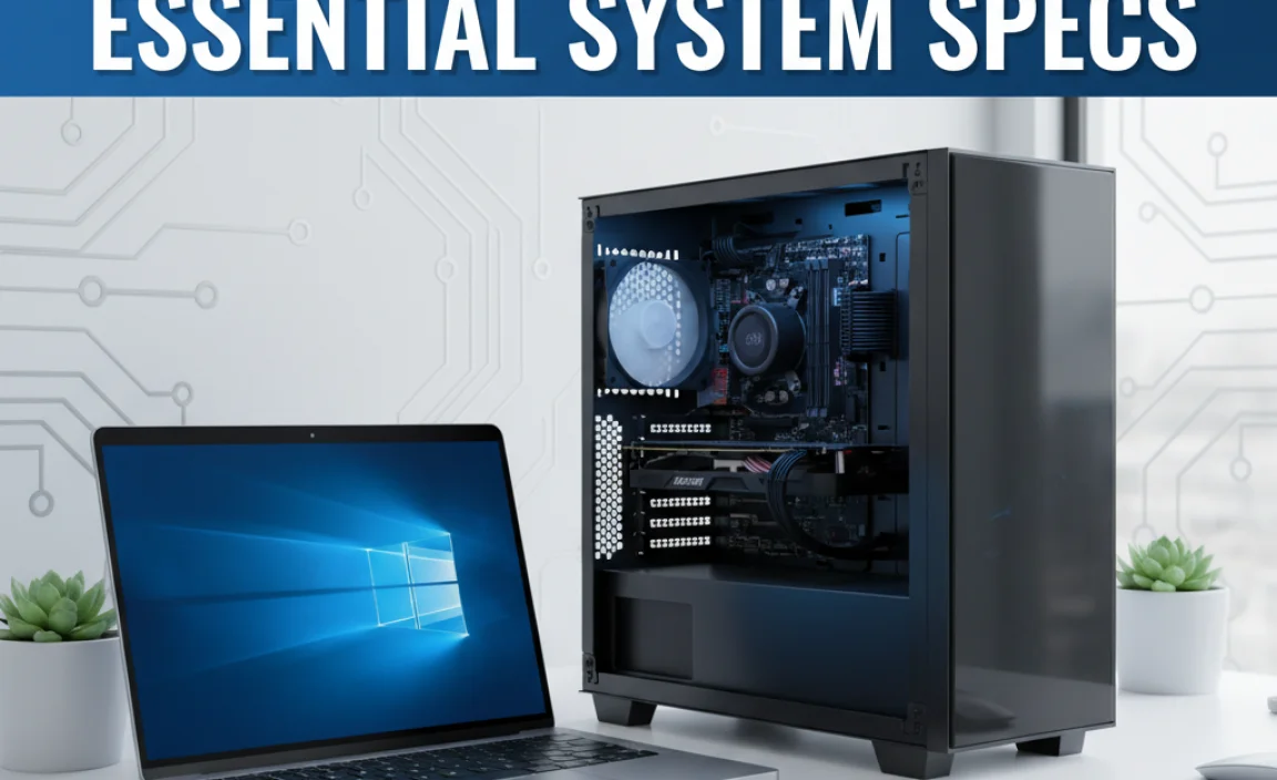 Windows 10 32-Bit: Essential System Specs