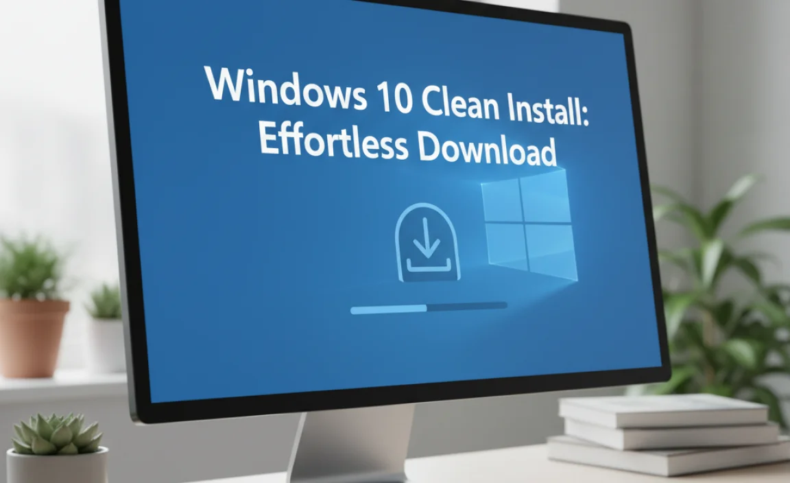 Windows 10 Clean Install: Effortless Download