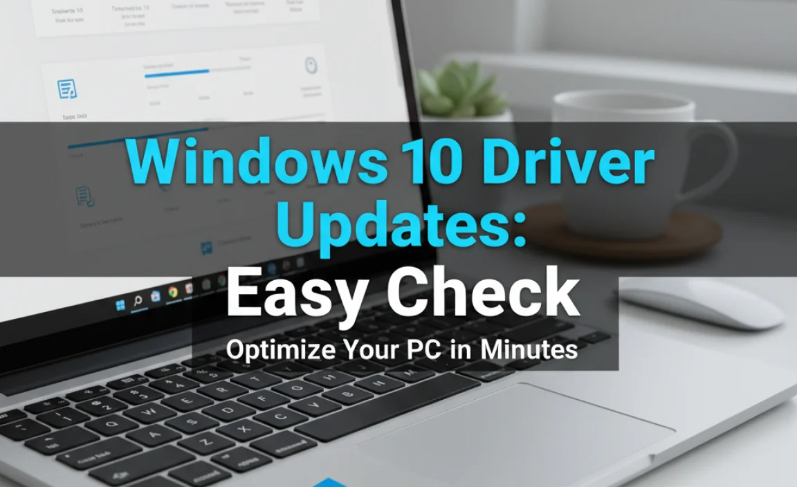 Windows 10 Driver Updates: Easy Check