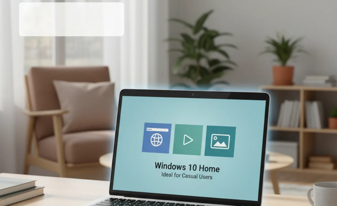 Windows 10 Home: Ideal for Casual Users