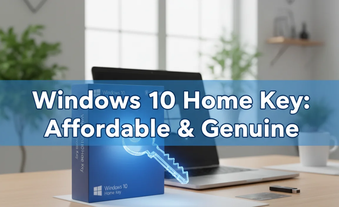 Windows 10 Home Key: Affordable & Genuine