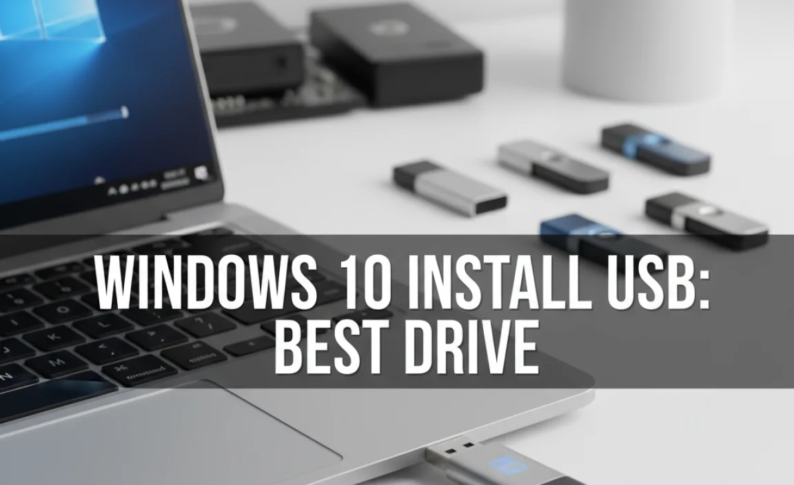 Windows 10 Install USB: Best Drive
