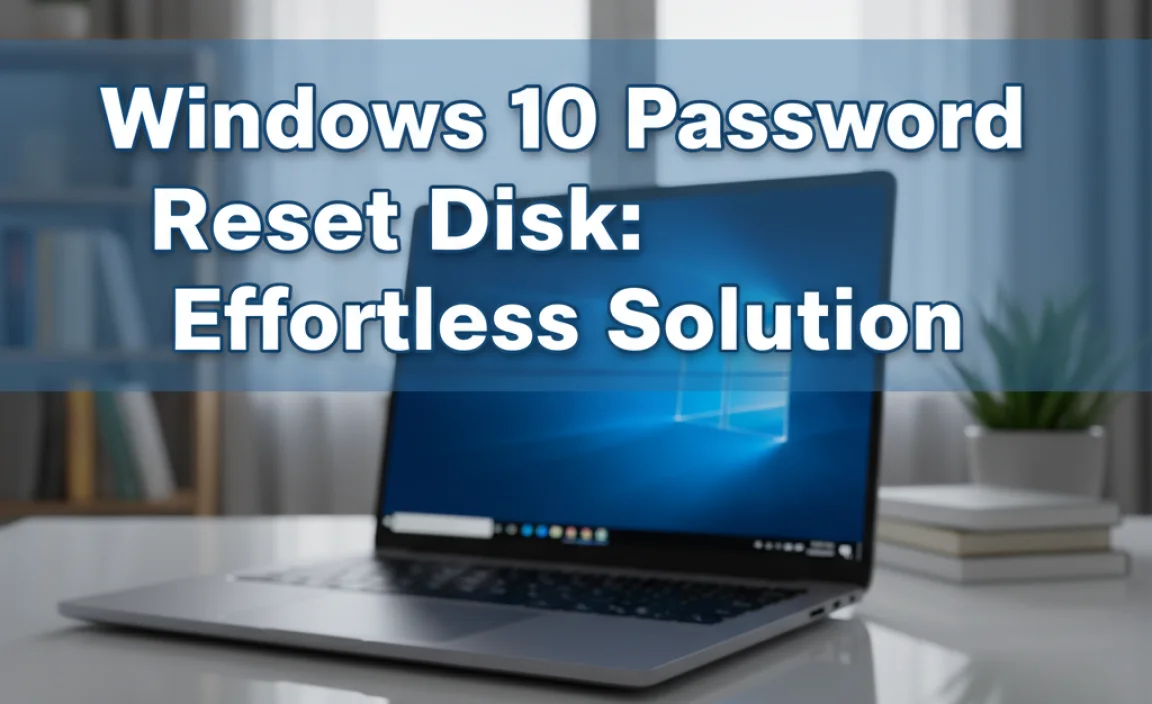 Windows 10 Password Reset Disk: Effortless Solution