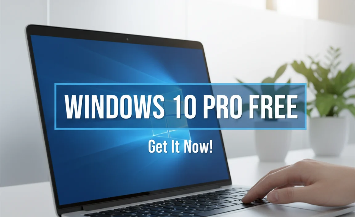 Windows 10 Pro Free: Get It Now!