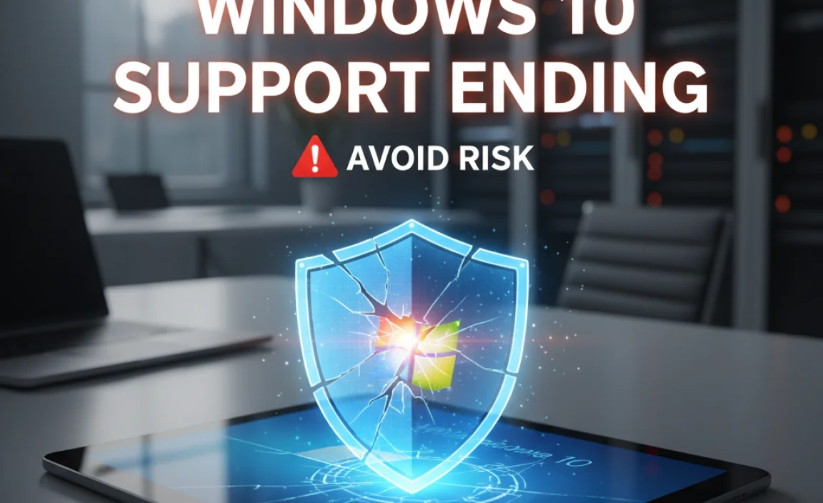 Windows 10 Support Ending: Avoid Risk