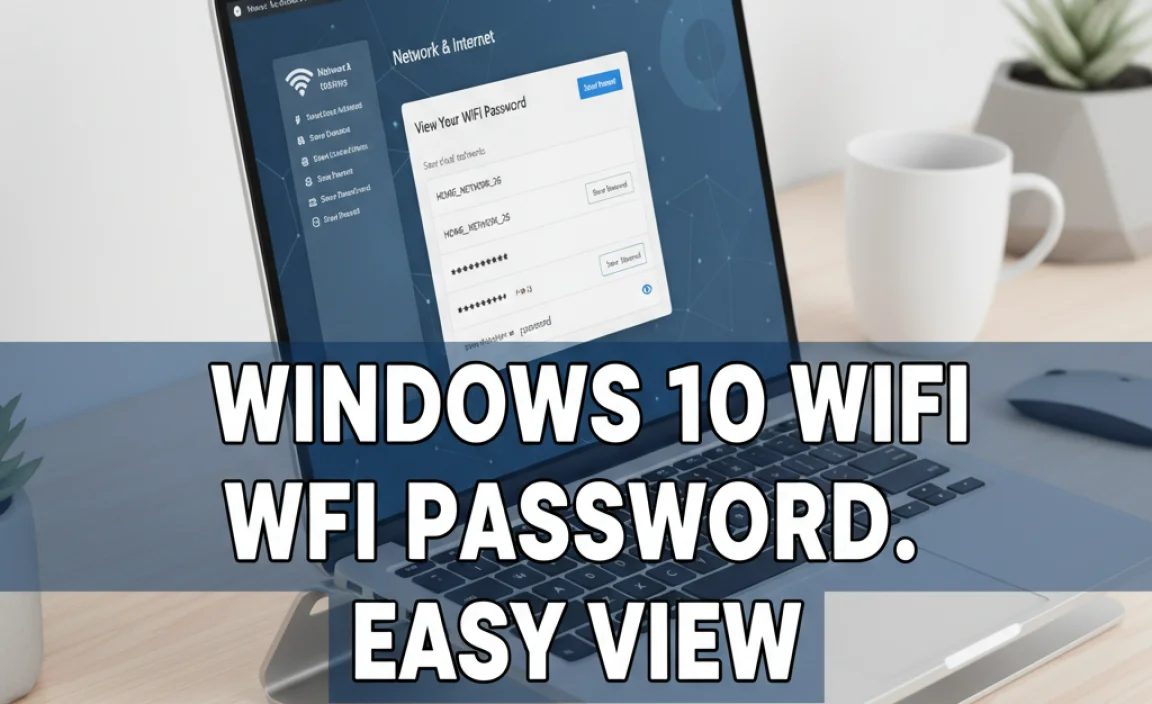 Windows 10 WiFi Password: Easy View