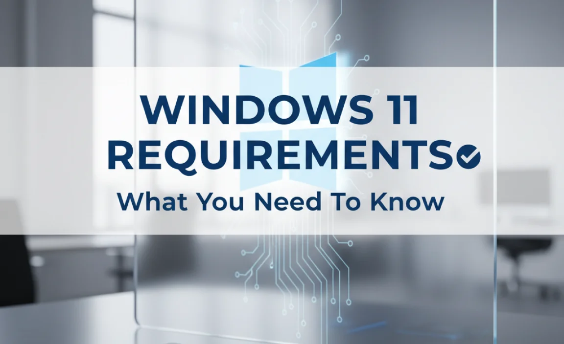 Windows 11 Requirements: What You Need To Know