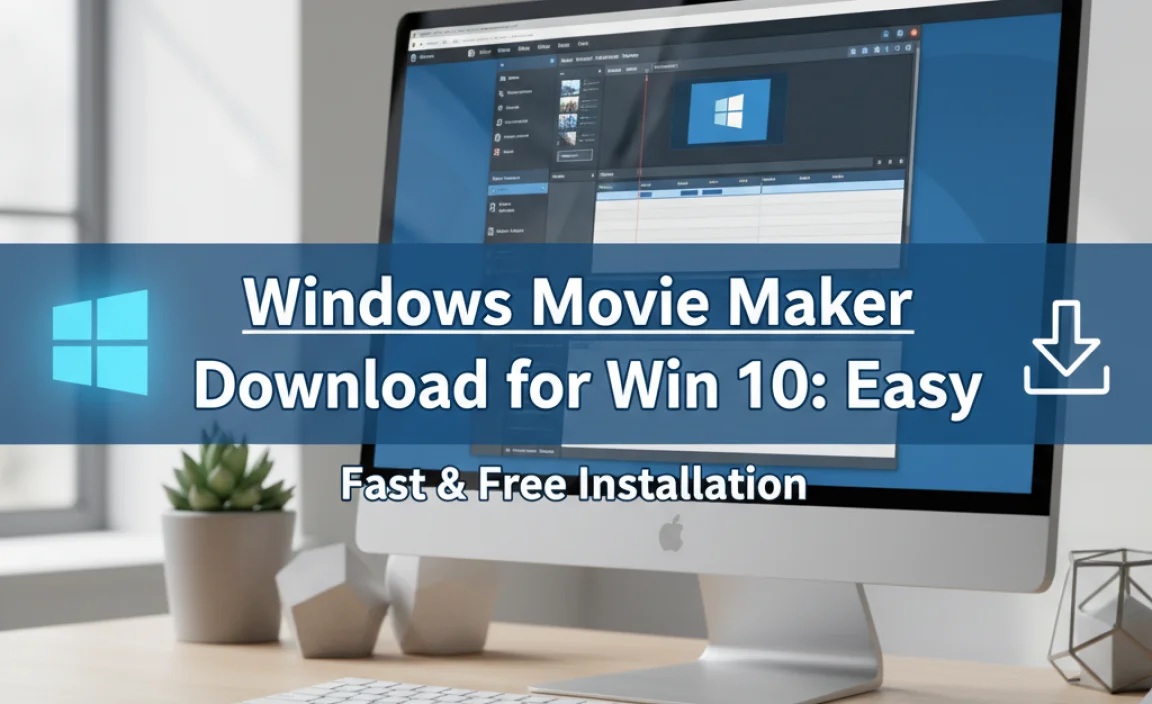 Windows Movie Maker Download for Win 10: Easy