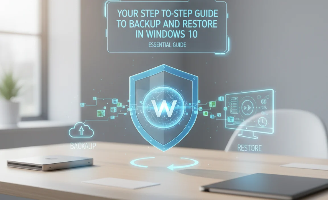 Your Step-by-Step Guide to Backup and Restore in Windows 10