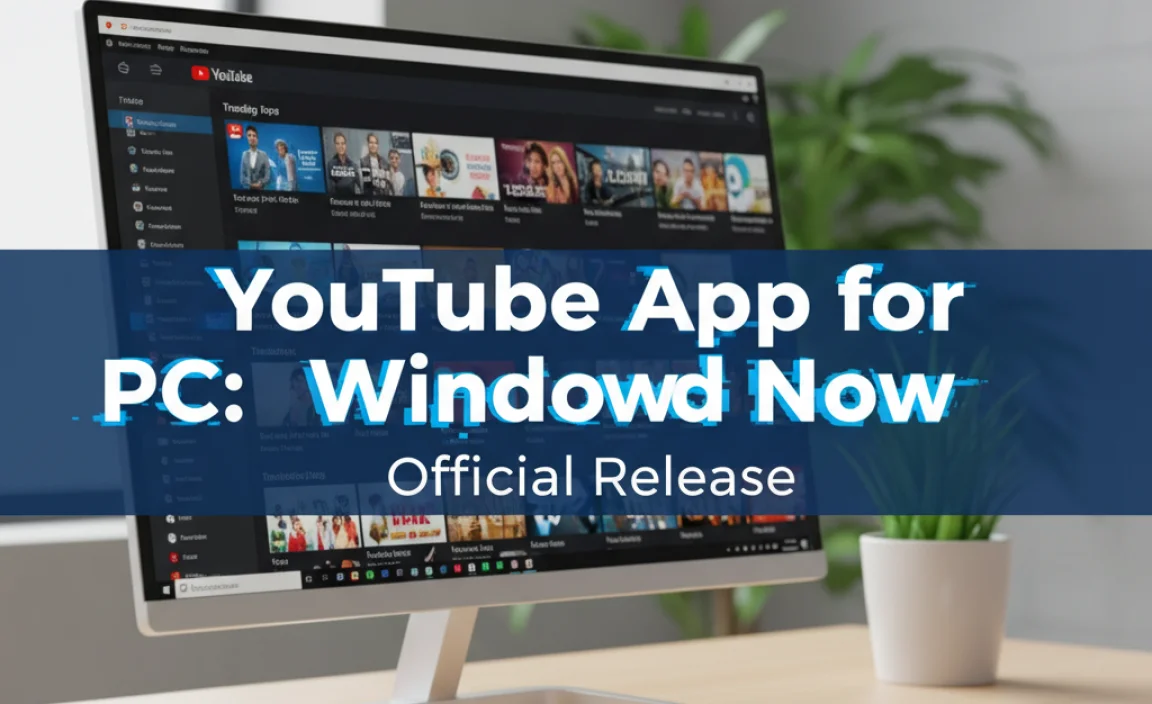 YouTube App for Windows 10 PC: Download Now