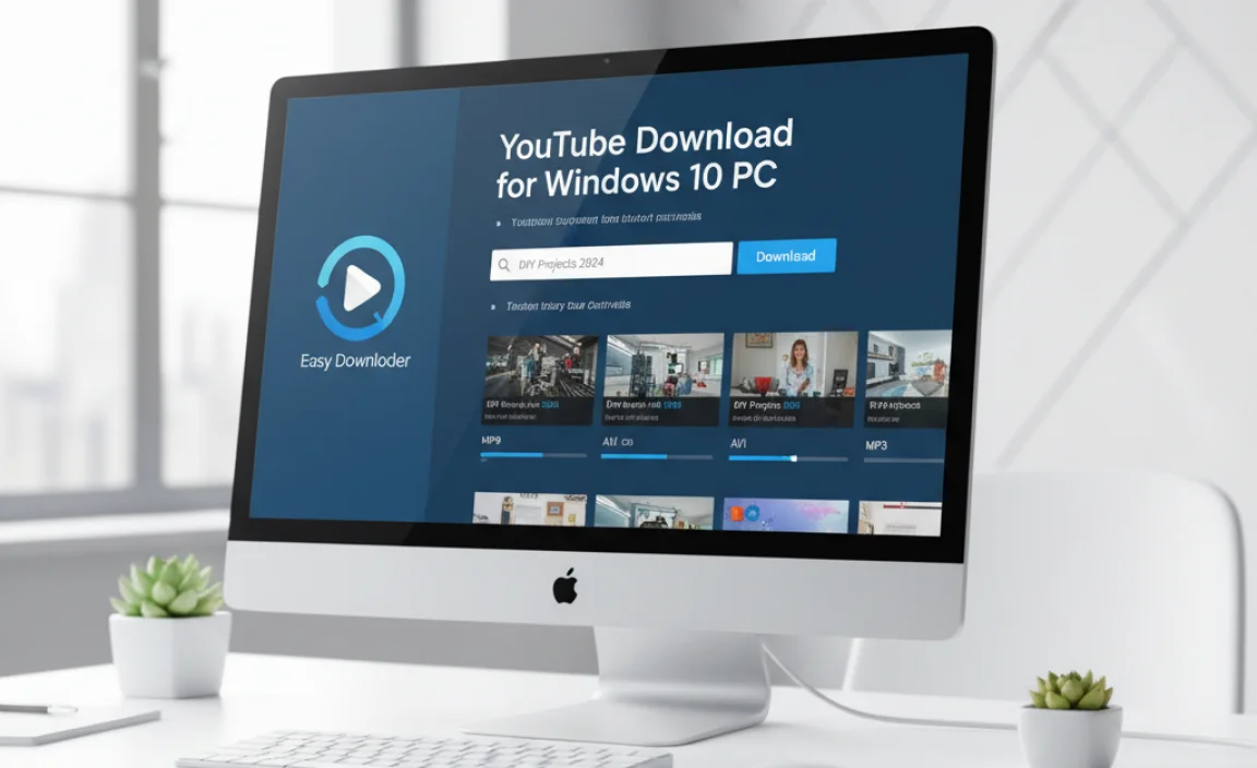 YouTube Download for Windows 10 PC