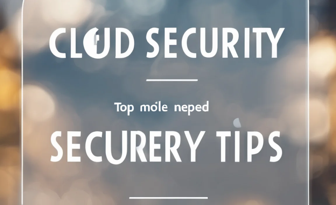 Cloud Security: Top Mobile App Security Tips You Need