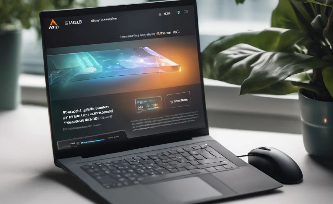 Downloading AMD Touchpad Drivers from the Official Website