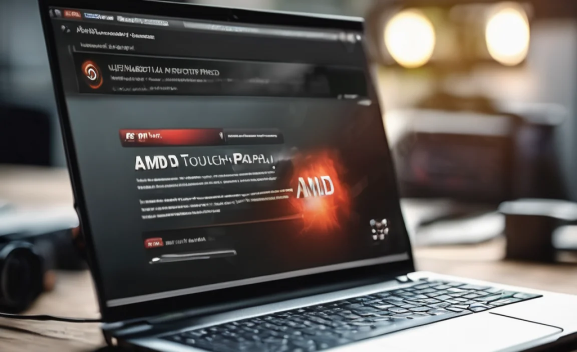 Installing the AMD Touchpad Driver on Windows 7