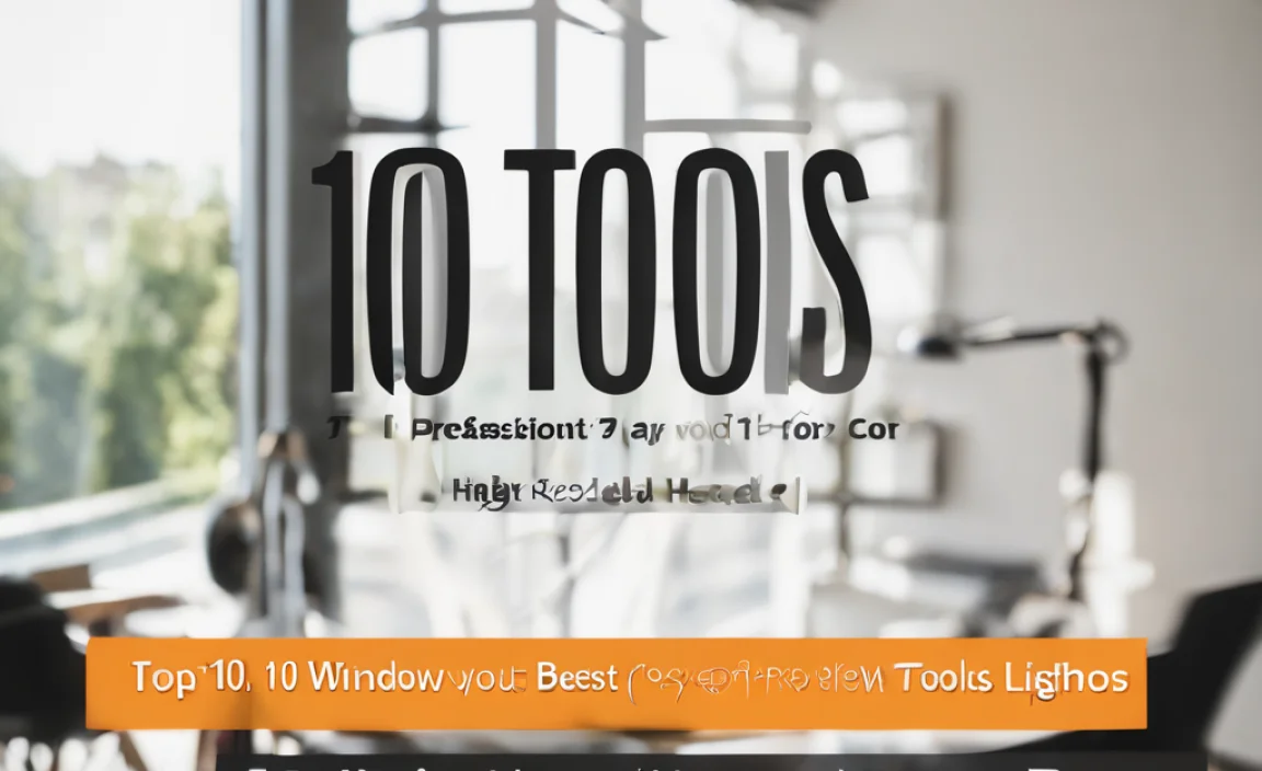 Top 10 Best Tools For Windows 10 You Need To Try!