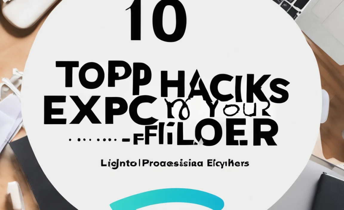 Top 10 Hacks To Improve Your File Explorer Efficiency!