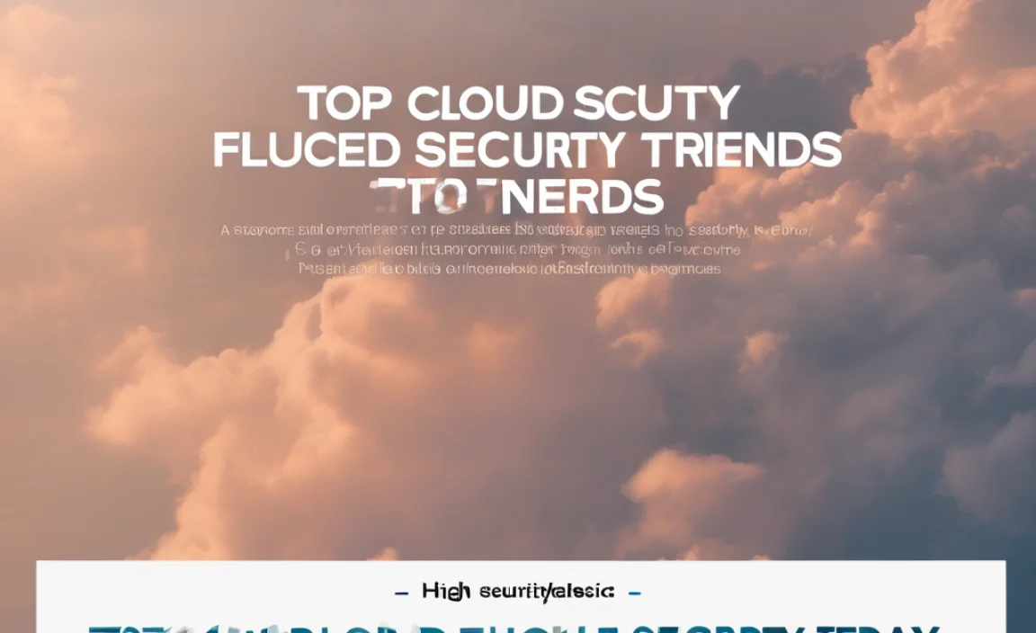 Top Cloud Security Trends You Need To Know Today