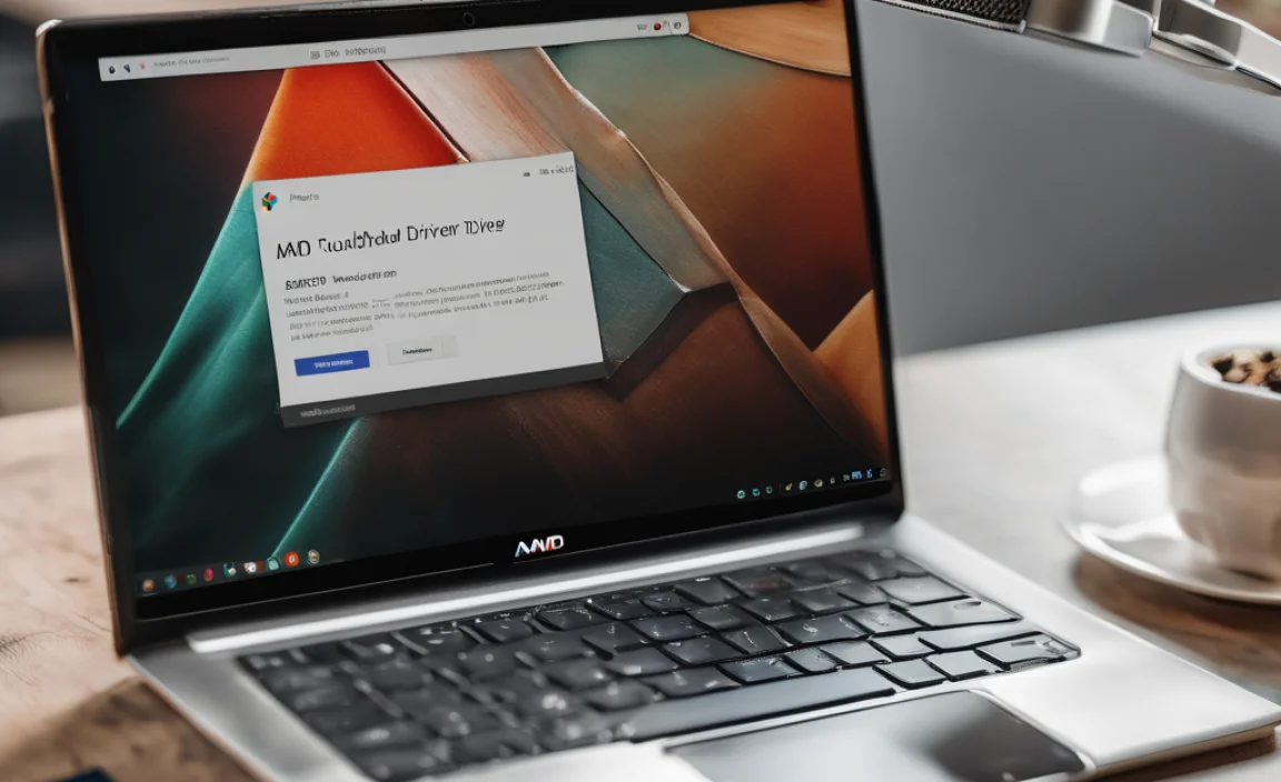 Verifying Successful Installation of AMD Touchpad Drivers