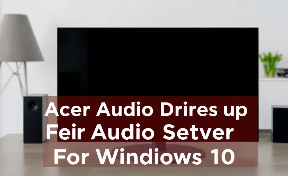 Easy Acer Audio Driver Setup For Windows 10 Offline Installer - wingeek