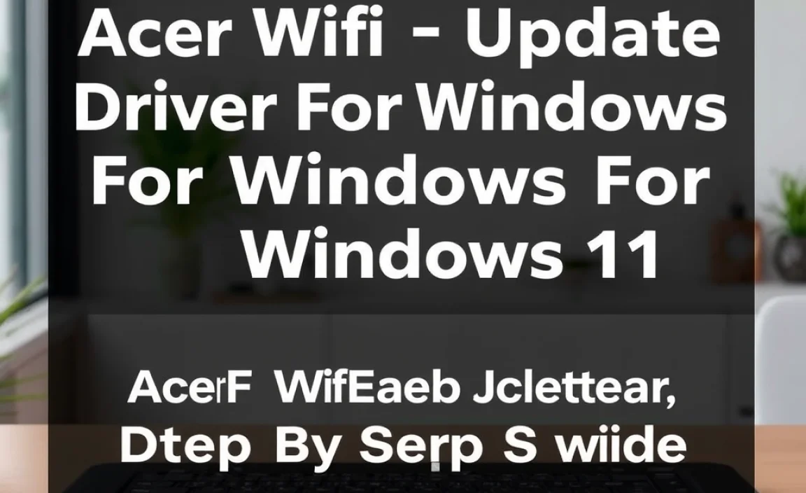 ACER DRIVER UPDATE WINDOWS 11 visual data 5