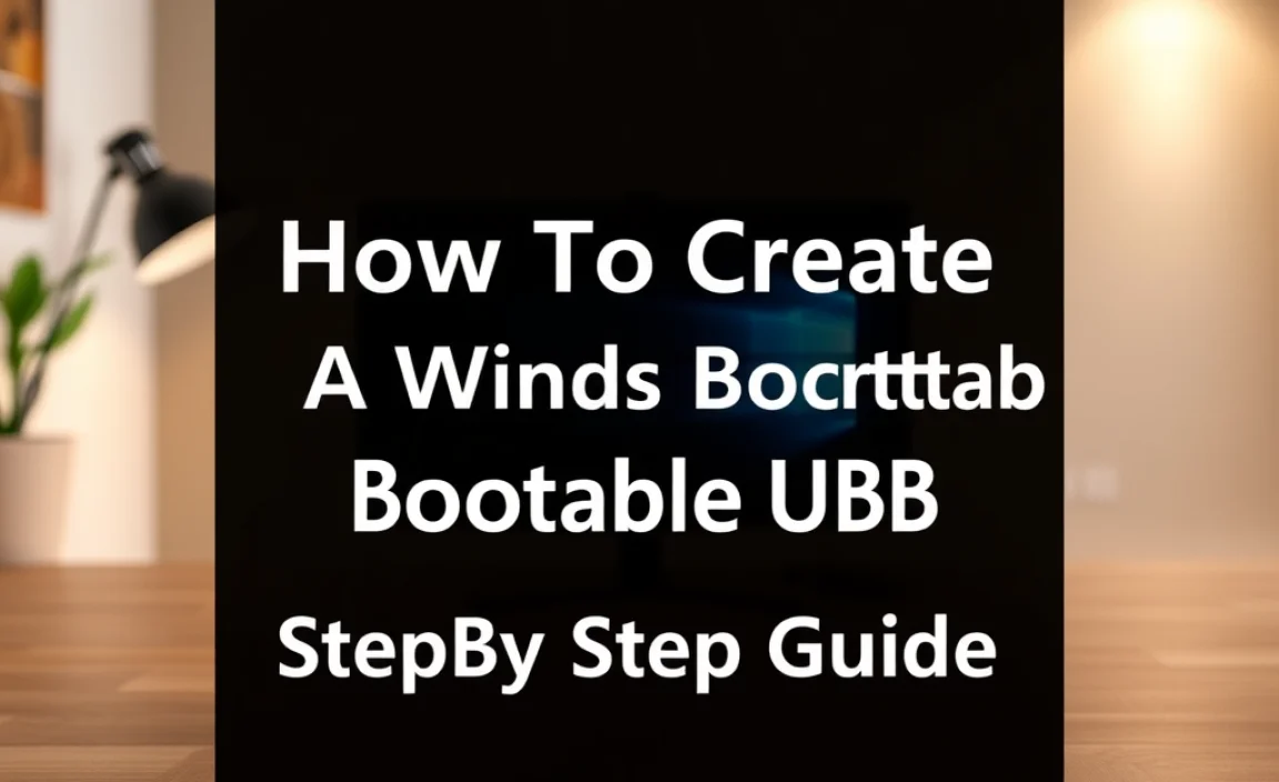 How To Create A Windows Bootable Usb Step By Step Guide - wingeek