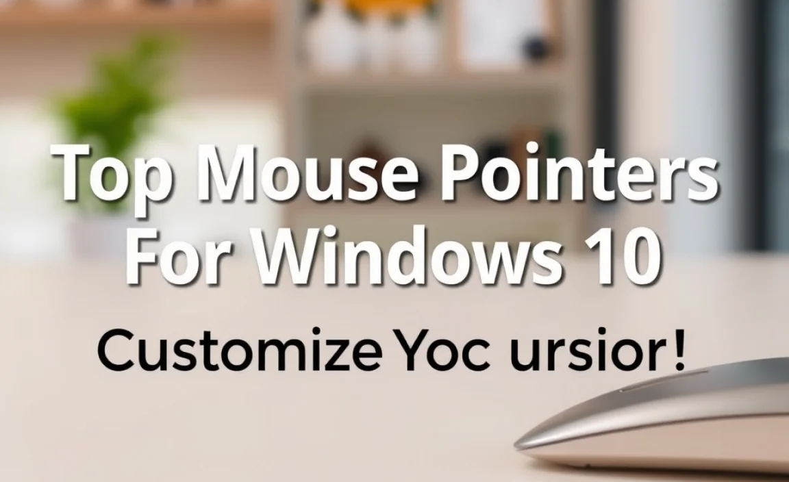 Top Mouse Pointers For Windows 10: Customize Your Cursor! - wingeek