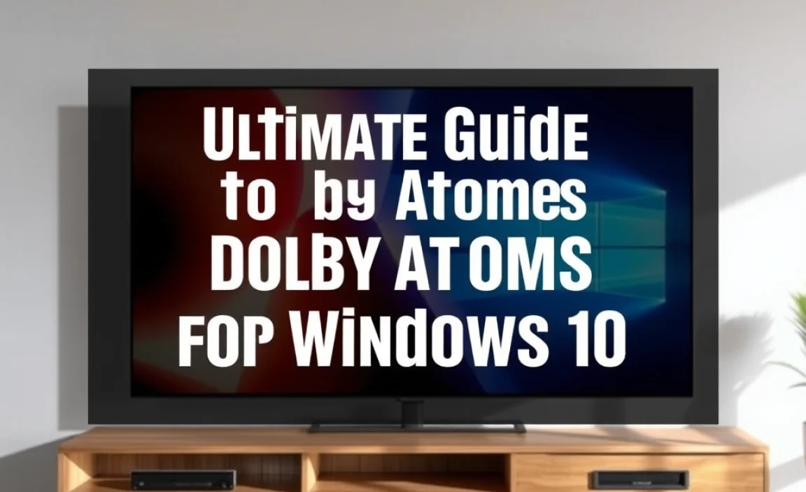 Ultimate Guide To Dolby Atmos For Windows 10: Enhance Sound - wingeek